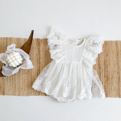 Sharnie- Lace Romper
