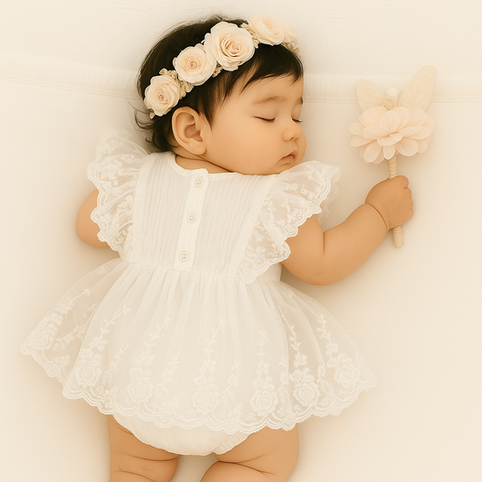 Sharnie- Lace Romper
