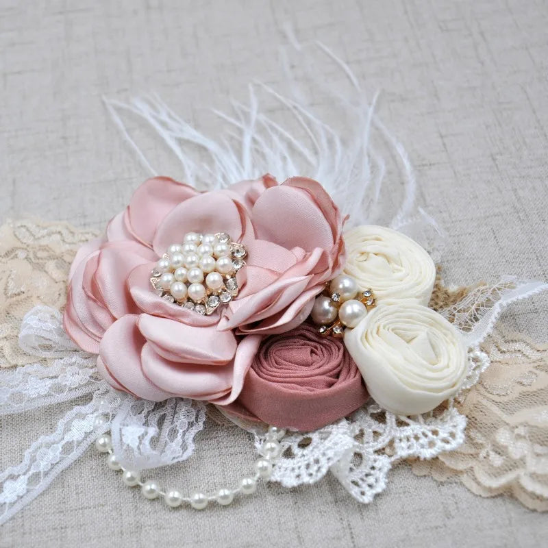 Rachael - luxurious flower Headband