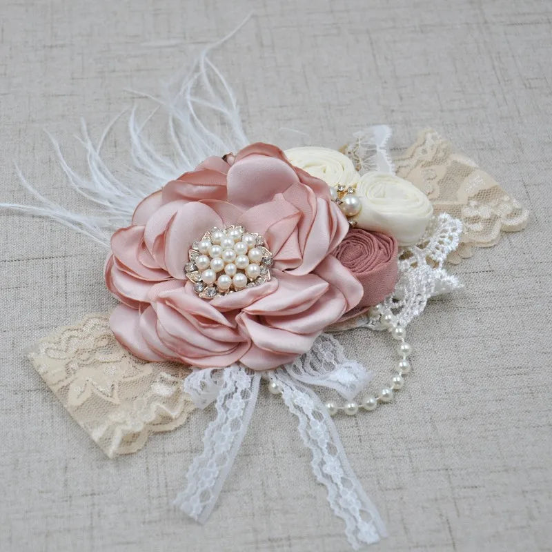 Rachael - luxurious flower Headband