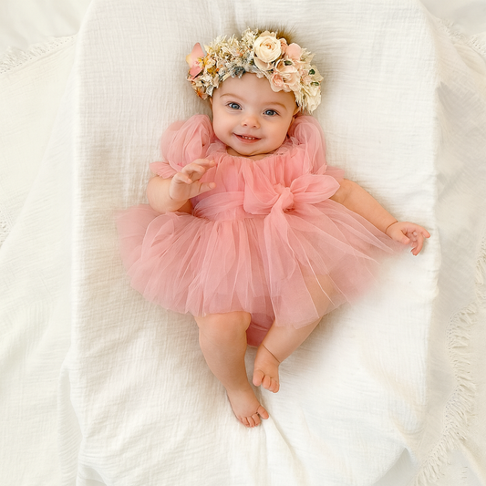 Eve tulle whimsical Romper