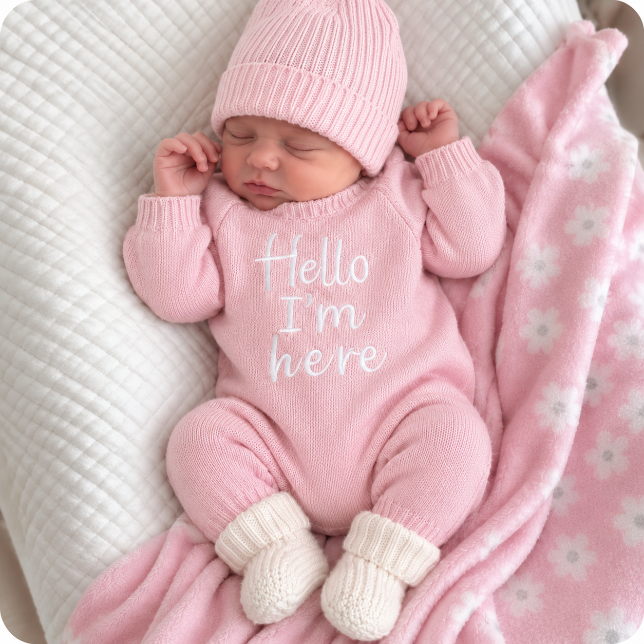 Hello I’m Here- 2 pce Set