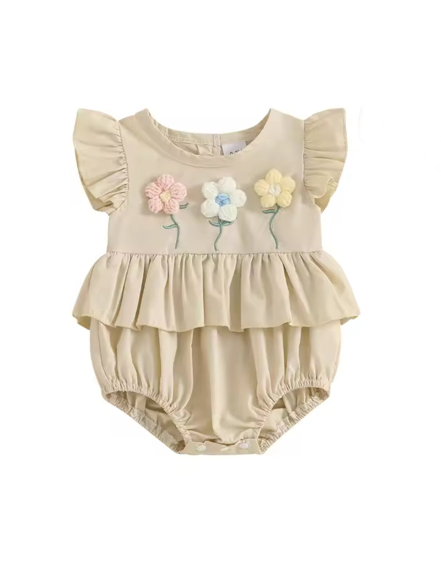 Gia flower Romper - special price