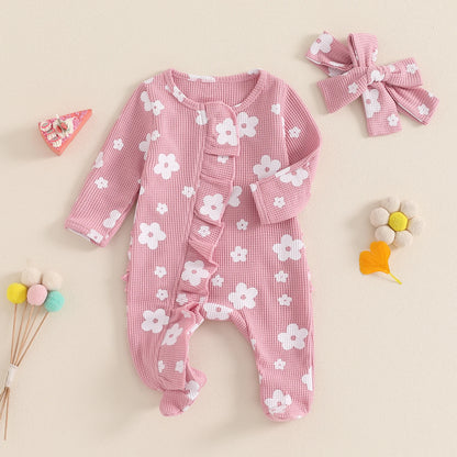 Selena floral romper Set- special price