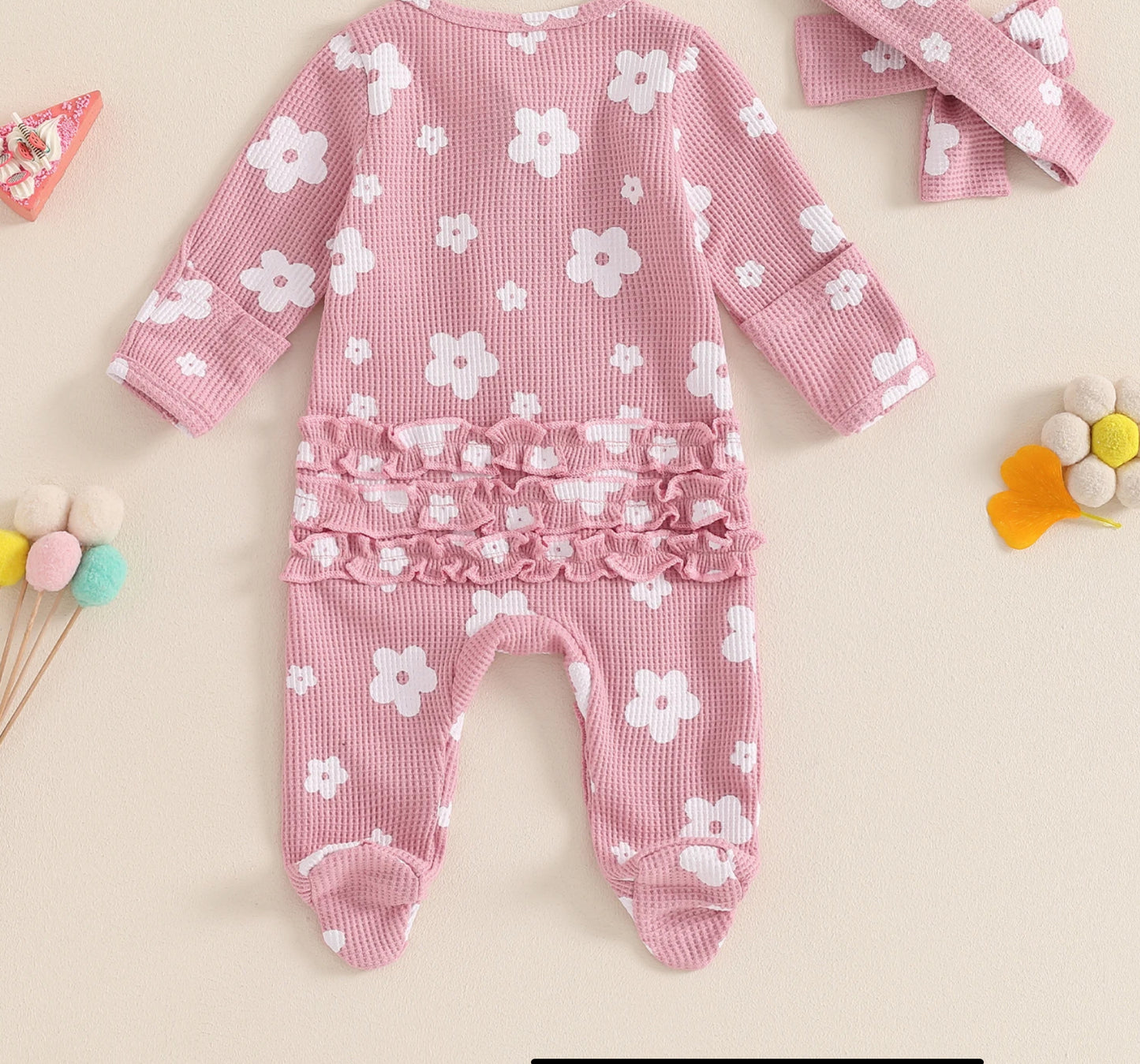 Selena floral romper Set- special price