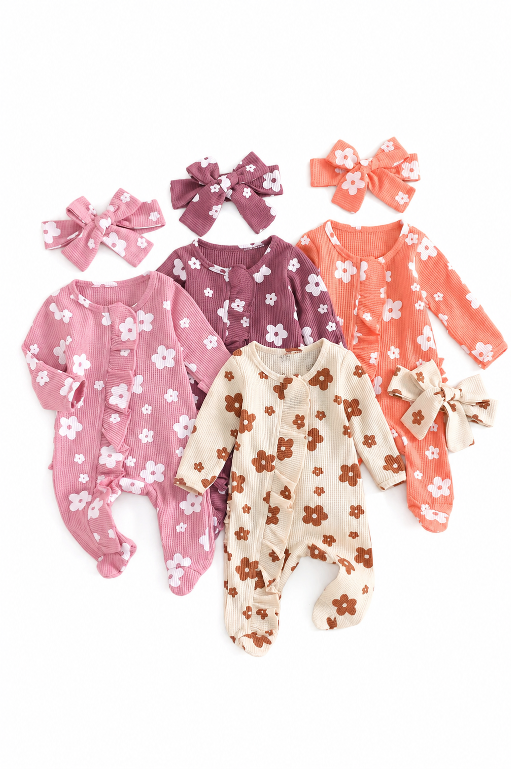 Selena floral romper Set- special price