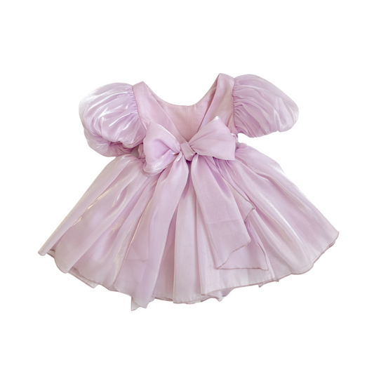 Carolina Organza Dress- Lavender