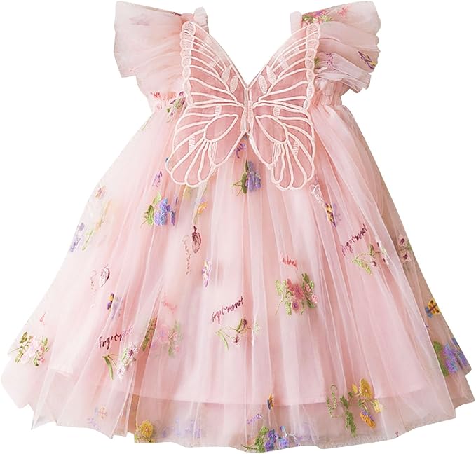 Enchanted garden tulle party Dress