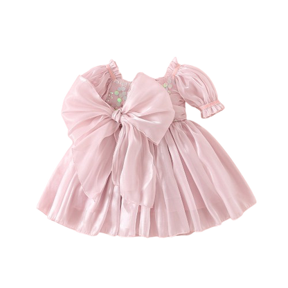 Annabelle - mermaid sequined Dress- Dusty Pink