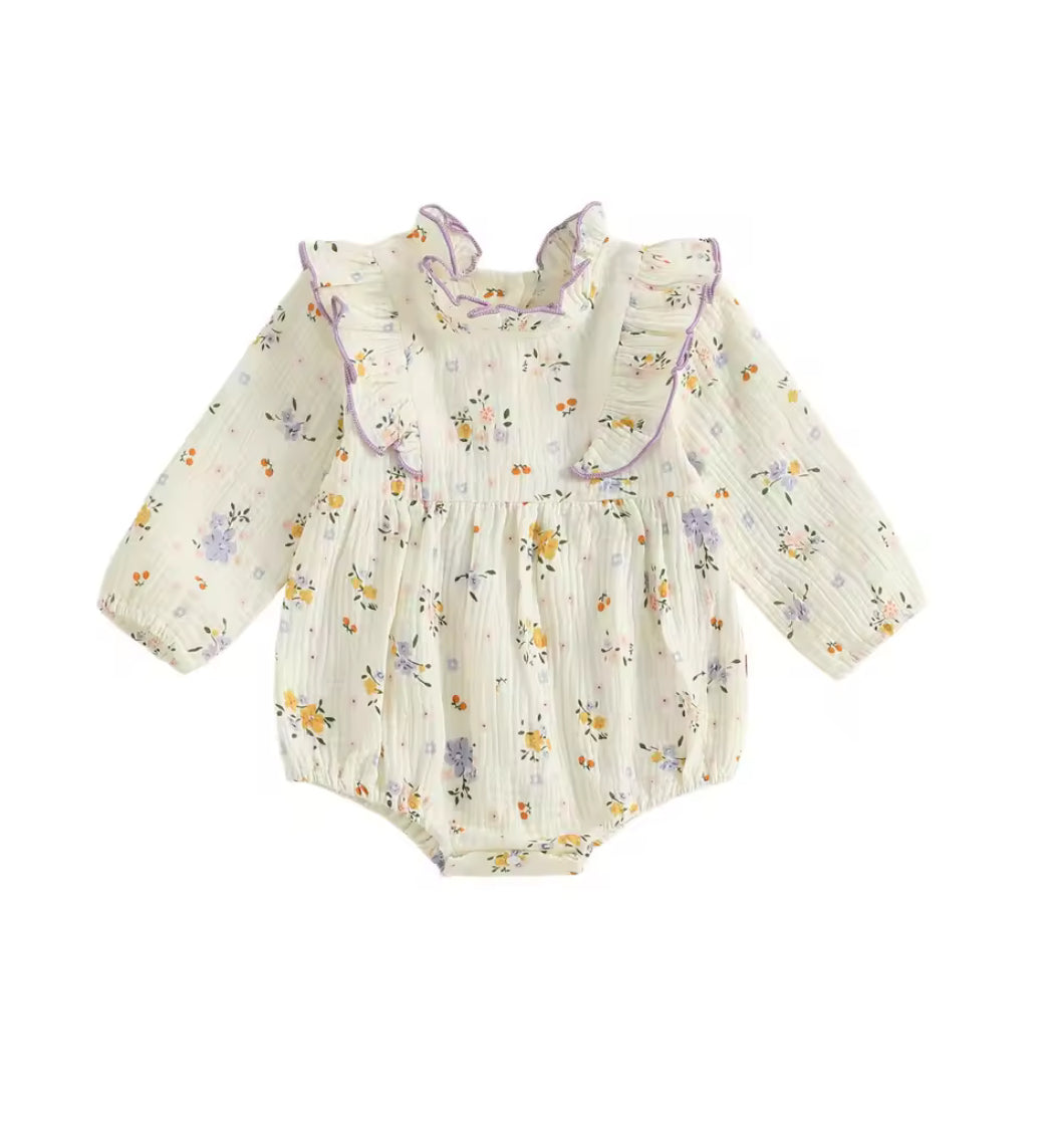 Garden Dreams floral play suit Romper - special price