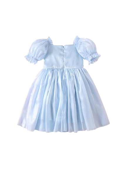 Annabelle - mermaid sequined Dress- Blue