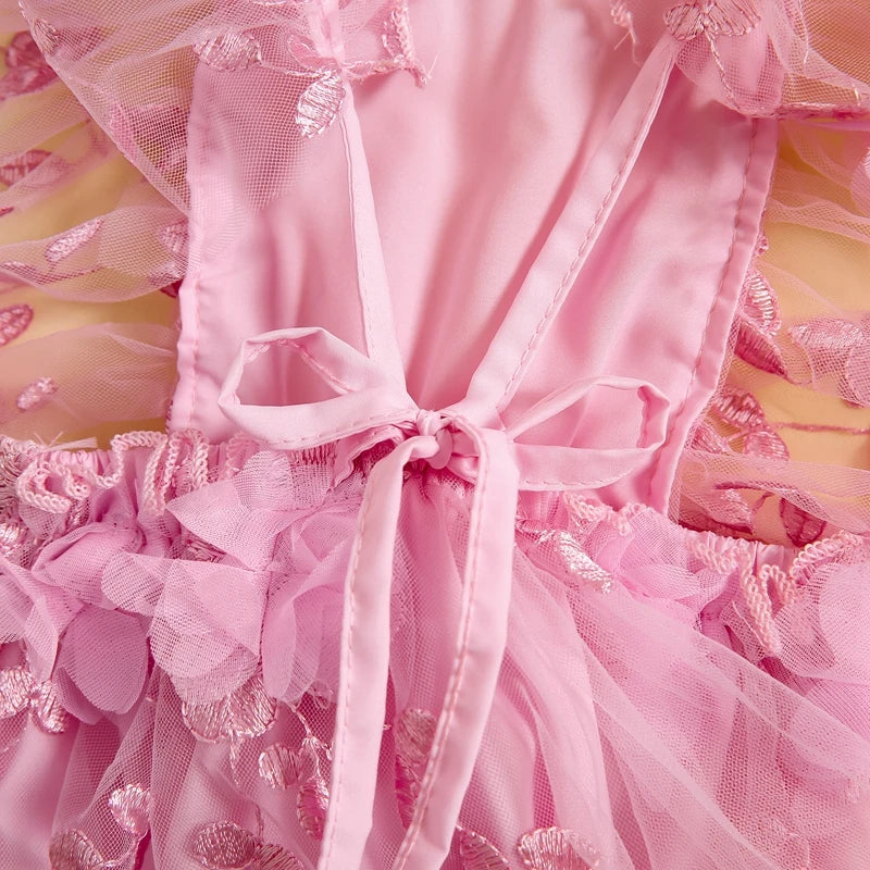 CLEARANCE- Flower Flutter Romper