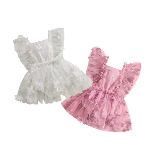 Flower Flutter Romper