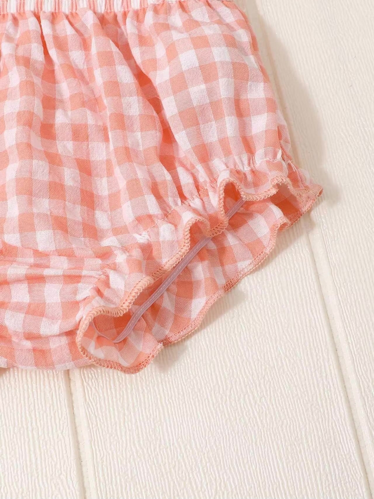 Lizzie check Daisy Set- special price