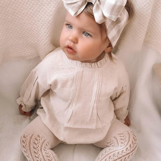 Rhianna - Linen cotton Romper