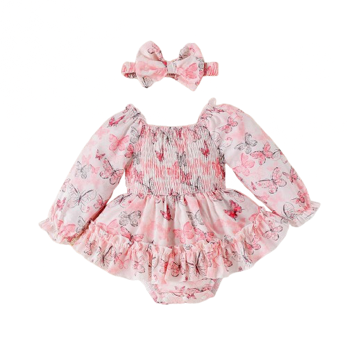 Athena Romper set - Butterfly