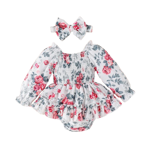 Athena Romper set - Floral
