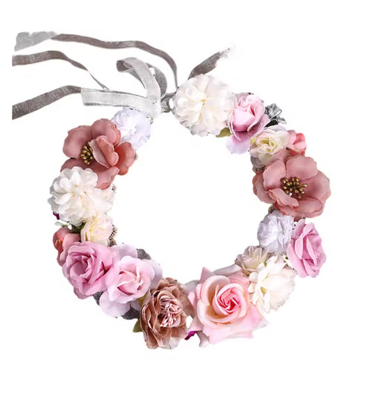Christie flower crown - special price