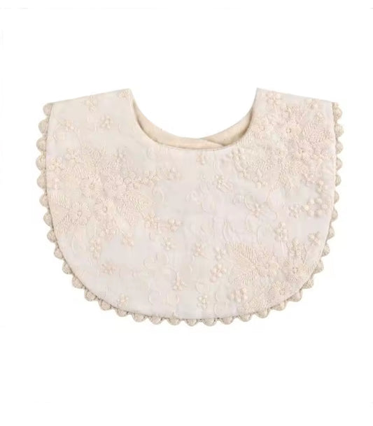 Embroidered vintage Bib
