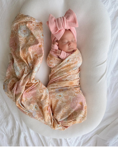 SWADDLE SET | PASTEL BLOOM