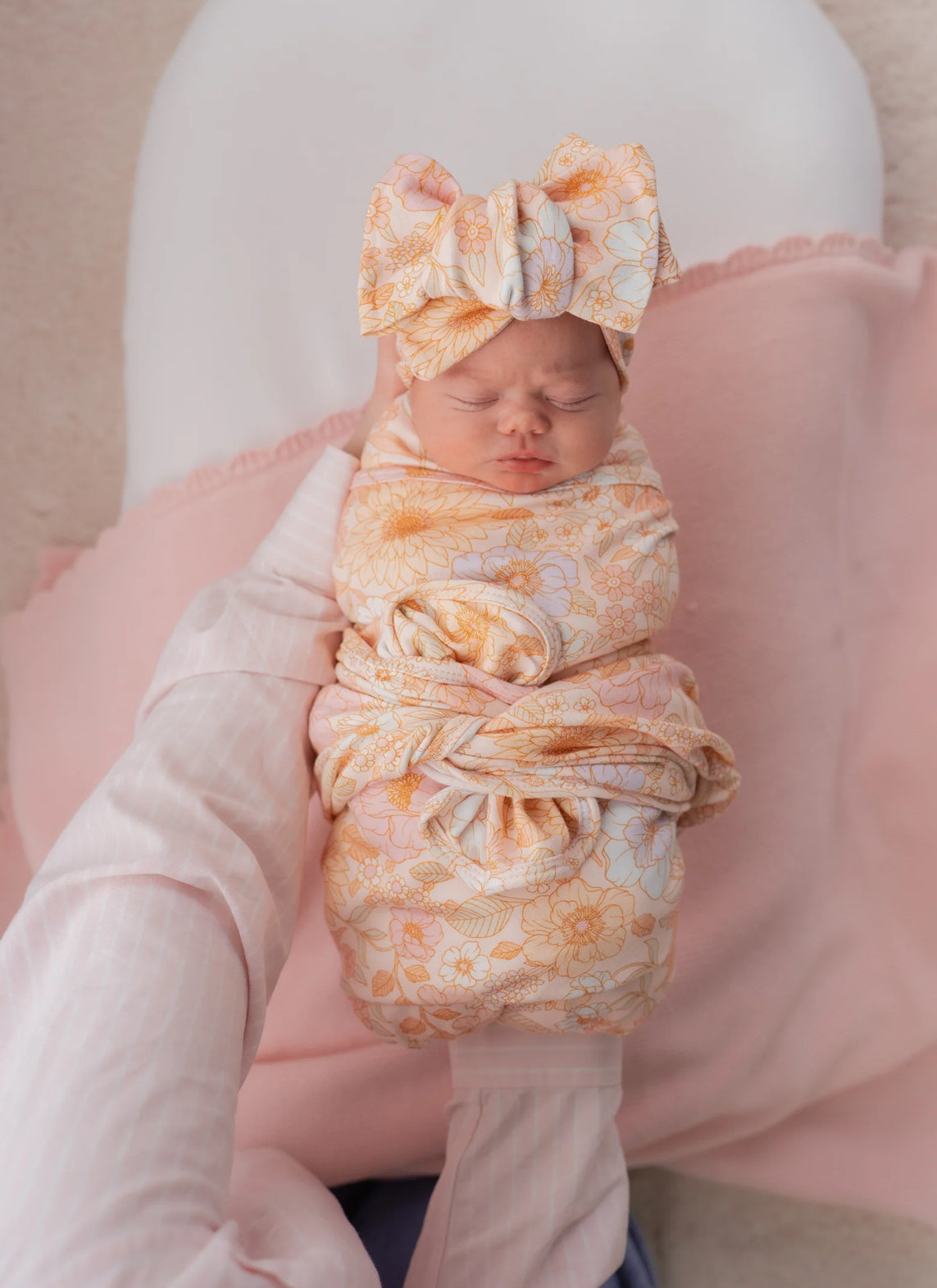 SWADDLE SET | PASTEL BLOOM