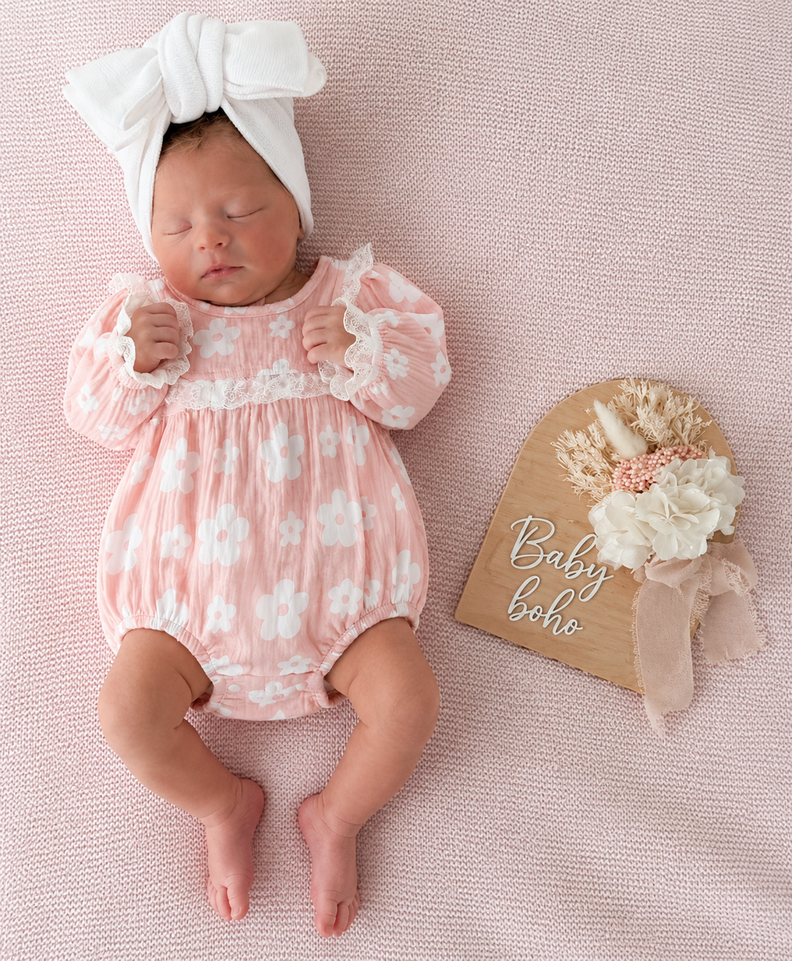Faith floral cotton Romper