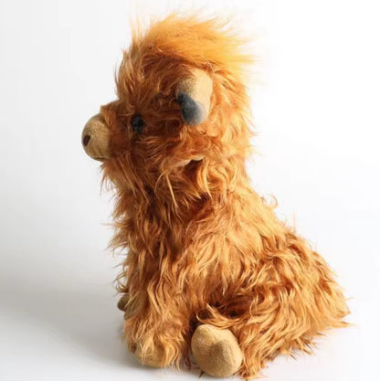 ‘Daisy” Highland cow plush -25cm