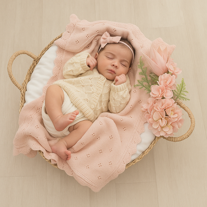 Tailee cotton blanket
